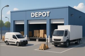 What is the meaning of Depot?