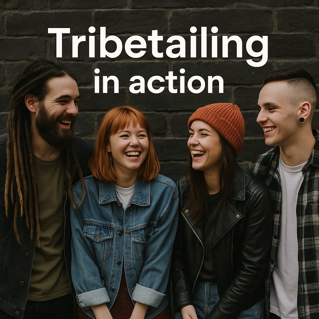  Tribetailing in action